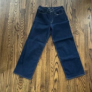 Dark Blue Denim Jeans